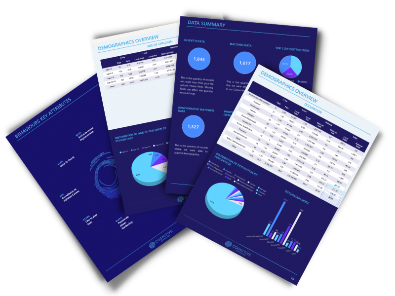 Cognitive Profile Pages